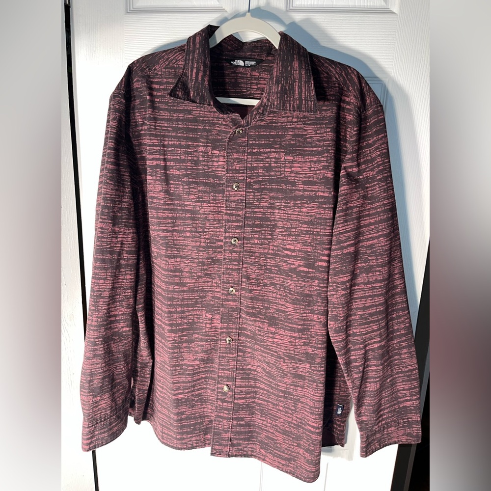 The North Face Slate Button Down Shirt Long Sleeve Outdoor Men’s Size XL